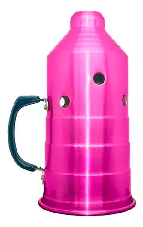 Narguile Kit Completo Black Hookah Carvão Fogareiro Aluminio